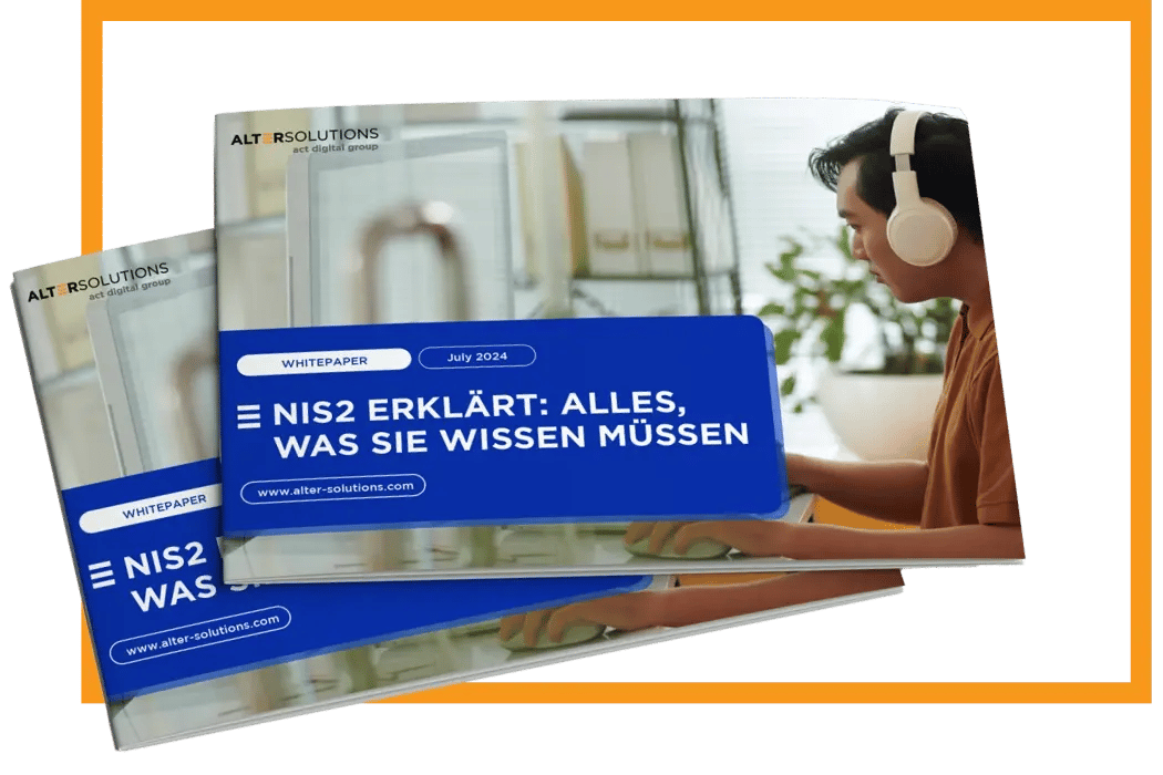 Titelseite des Whitepapers über die NIS-2-Richtlinie