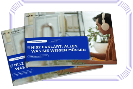Titelseite des Whitepapers über die NIS-2-Richtlinie